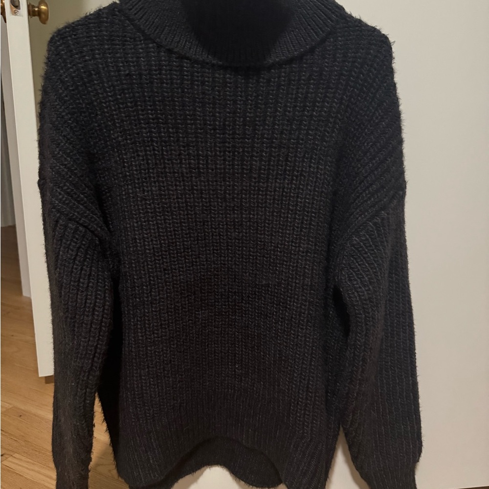 Cozy Black Women's Sweater